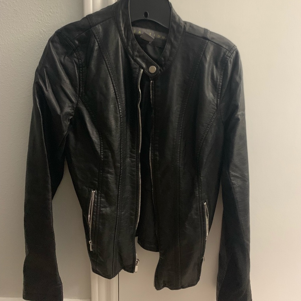Leather jacket size medium